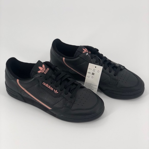Black Adidas Originals Continental 80 size 9.5 - Picture 2 of 3